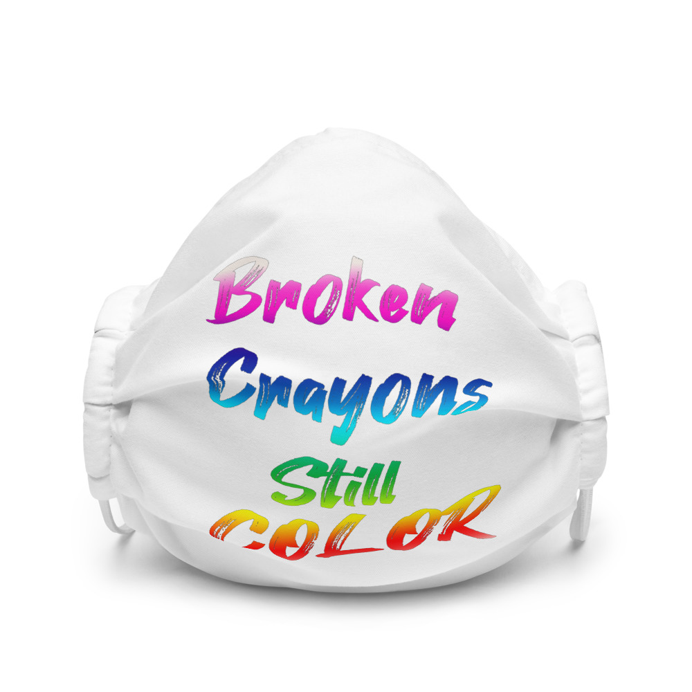 Facemask - Broken Crayon Still Color