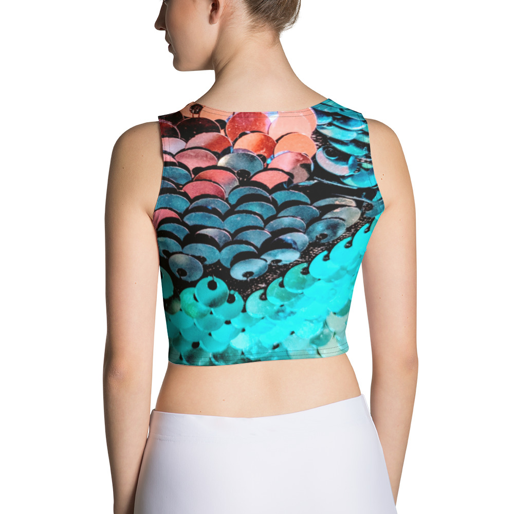Colorful Scales - Crop Top