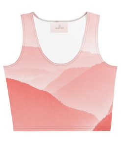 Simple Pink Crop Top